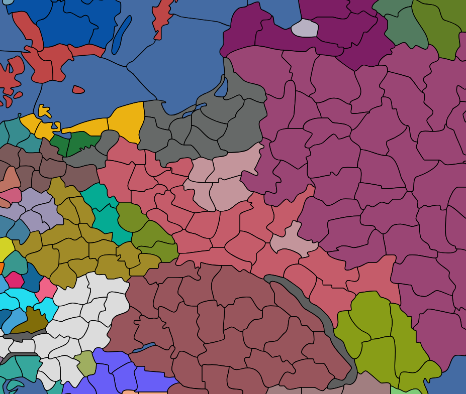 The Polish Crown Geopolitical Map